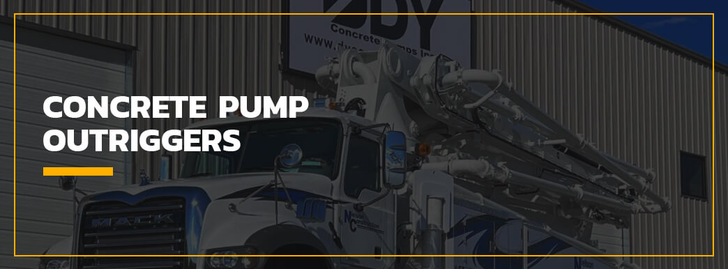 concrete pump outriggers