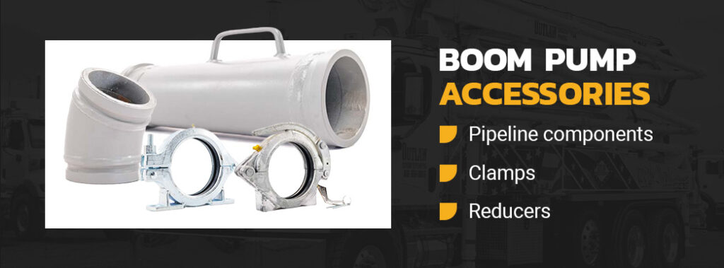 boom pumps accessories