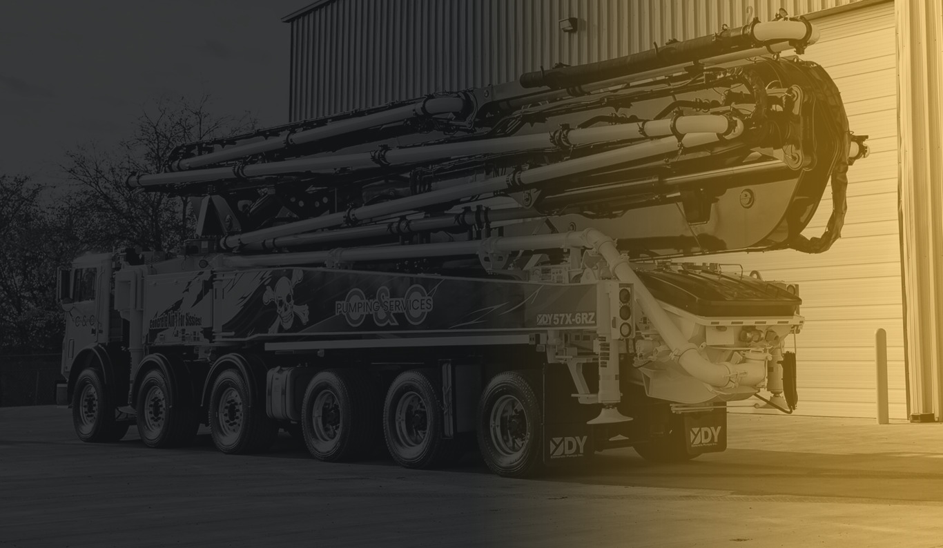 57 Meter Concrete Boom Pump