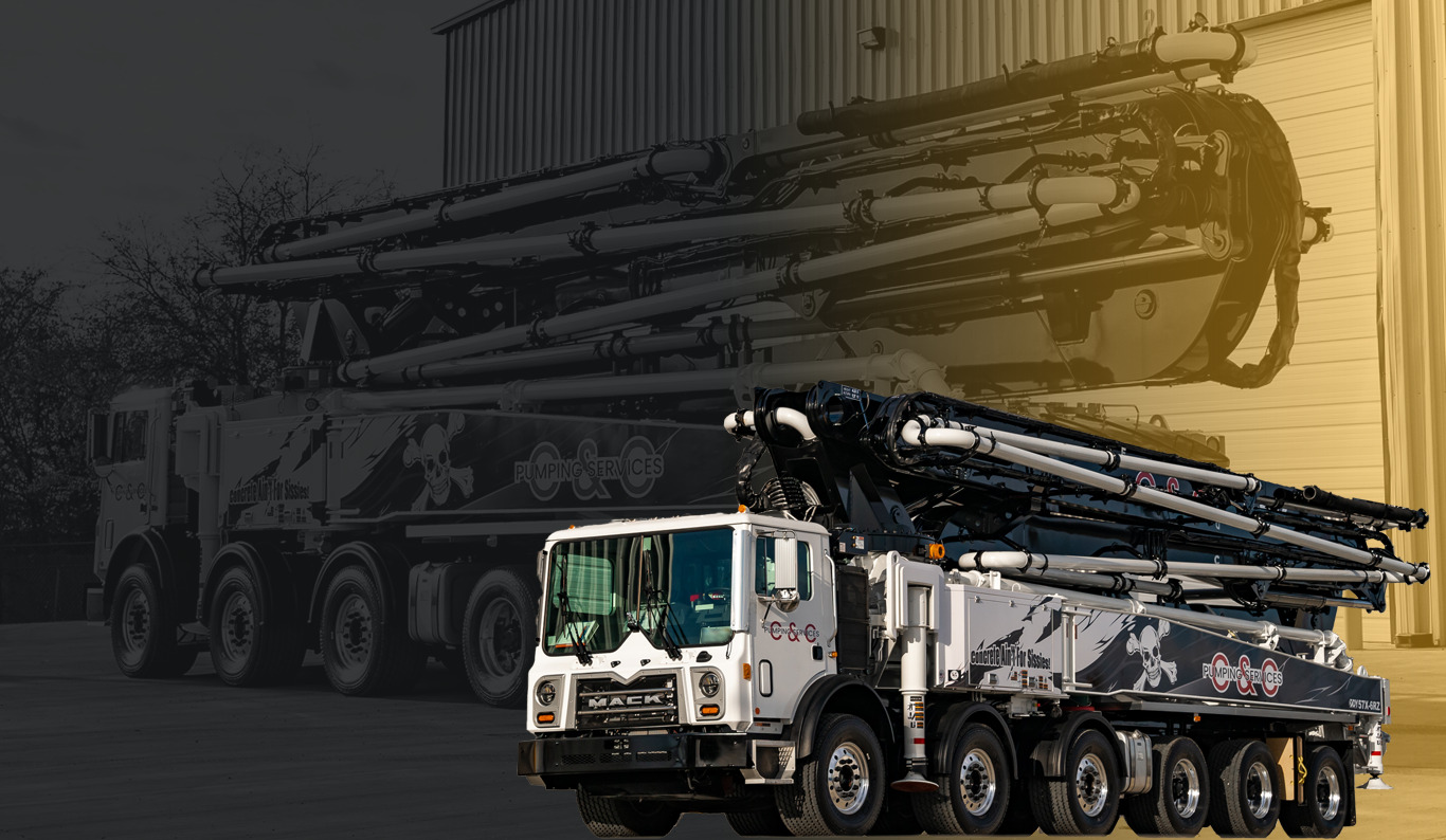 57 Meter Concrete Boom Pump