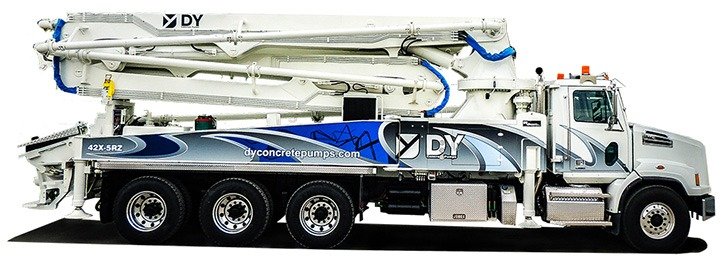 DY Concrete Pumps 42X-5RZ pump truck 