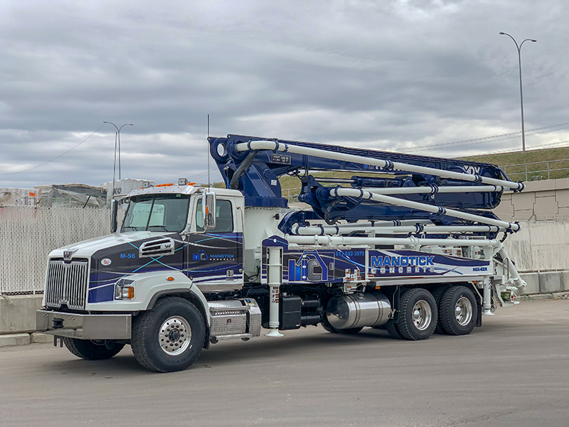 Manotick Concrete’s new DY 38Z-5ZR