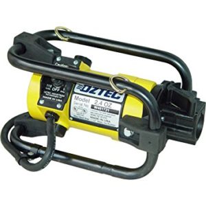 Oztec electric motors for concrete vibrators available from DY Concrete Pumps