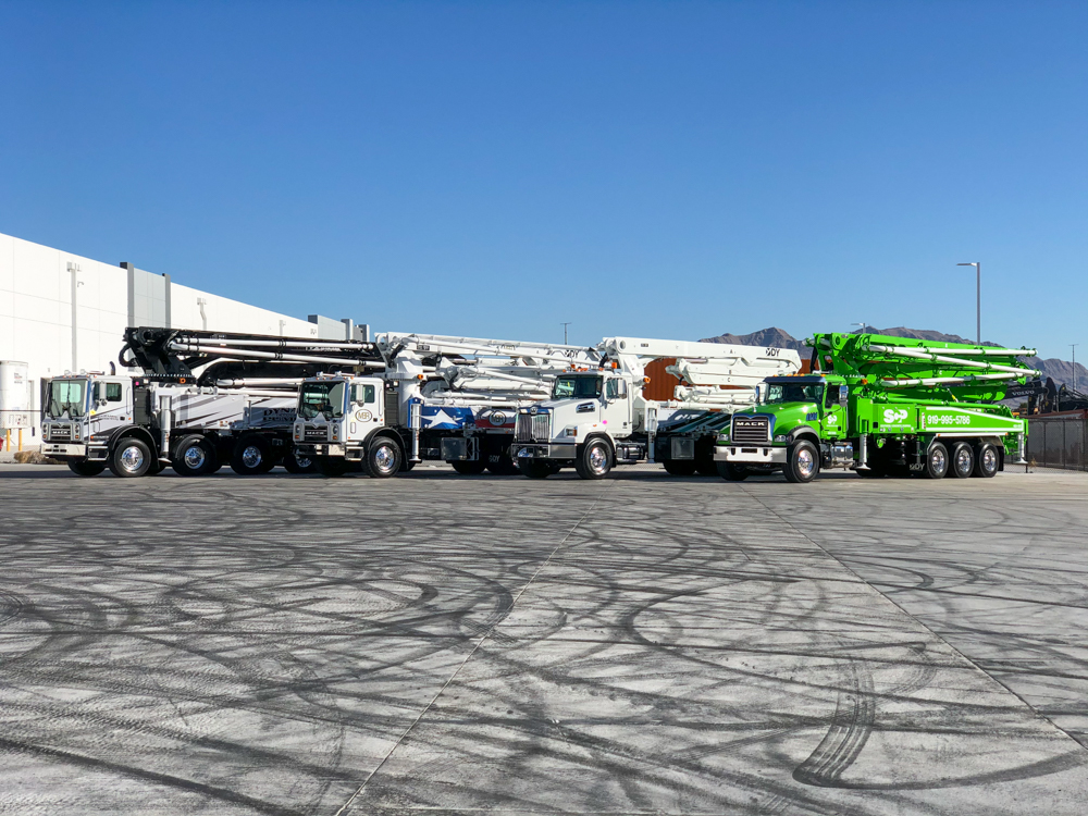 DY pumps on display at the WOC event